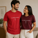 Kit 2 Camisetas Cristãs Premium | Tua Graça Me Basta e Seu Amor Me Sustenta
