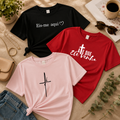 Kit 3 Camisetas Femininas Estampadas 100% Algodão | Conforto e Estilo