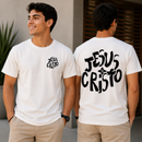 Camisa Gospel Infantil Jesus Cristo 100% Algodão Penteado