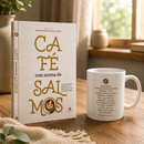 Kit Café com Aroma de Salmos + Caneca | Presente Cristão
