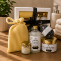 Kit SPA Relaxante Completo | Espuma de Banho, Sais e Vela Aromática