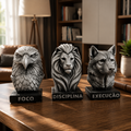 Trio Decorativo Motivação | Decoração Elegante Para Sala e Escritório